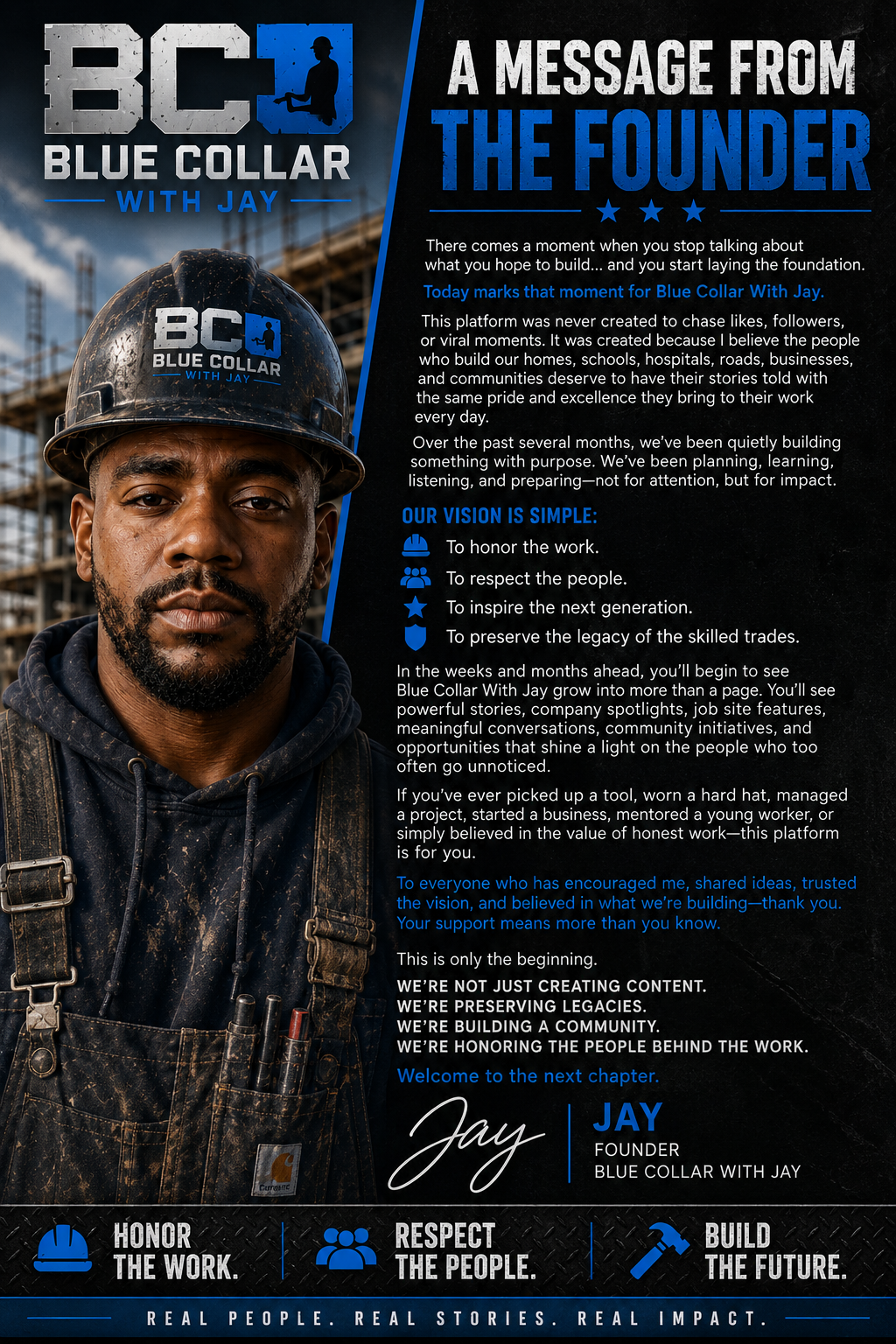 Founder's Message