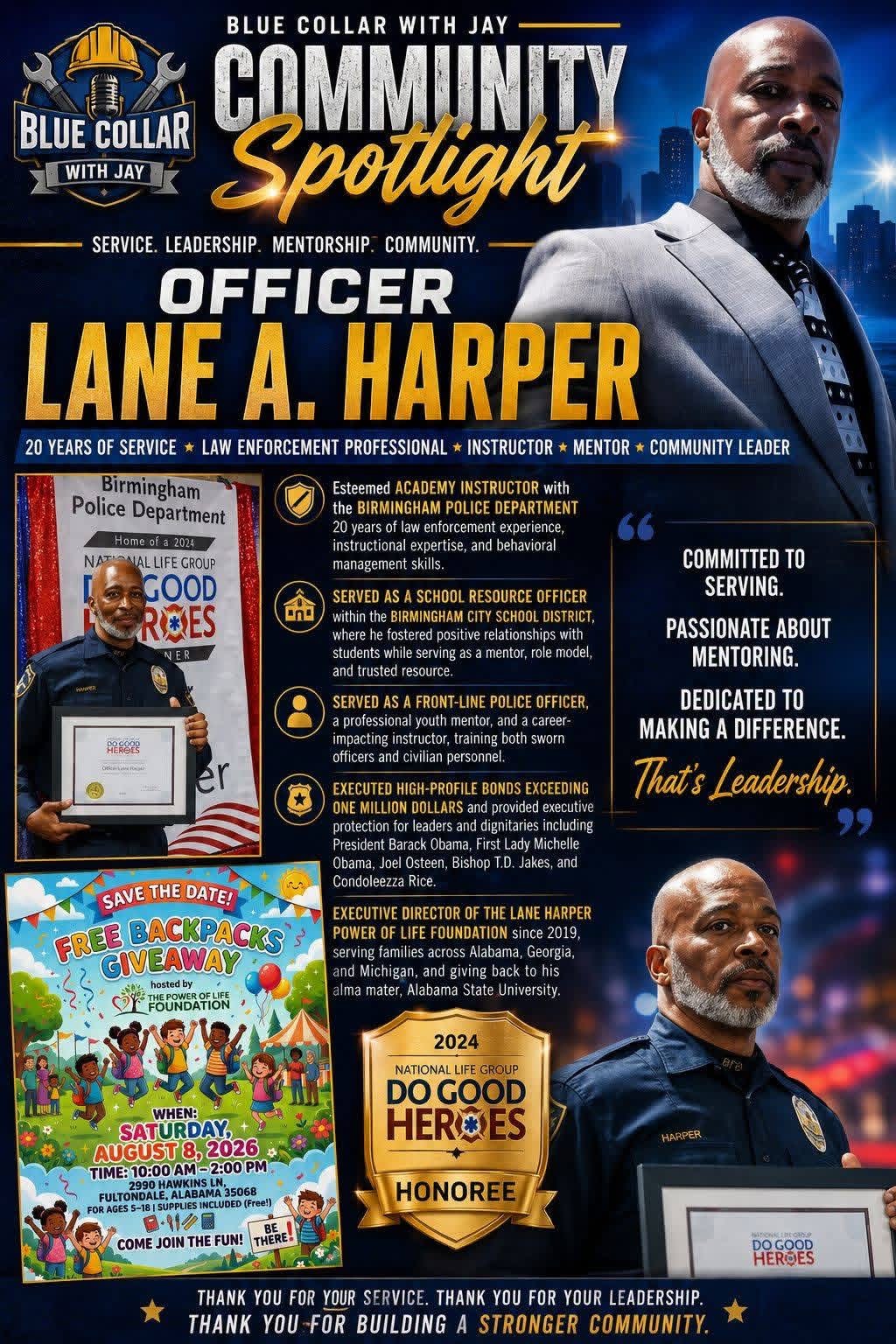Officer Lane A. Harper
